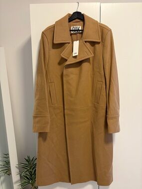 OAK Tan Wool Coat